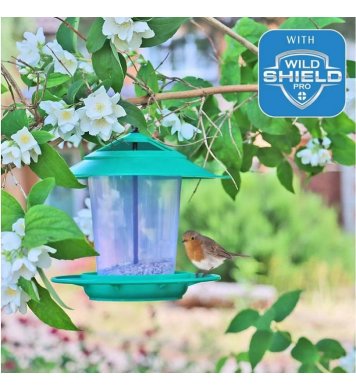 Ptačí krmítko se zásobníkem z plastu - maják