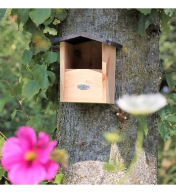 Ptačí polobudka pro červenky 20cm Esschert Design 3