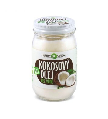 Purity Vision Kokosový olej bez vůně BIO 420ml
