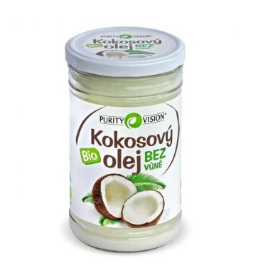 Purity Vision Kokosový olej bez vůně BIO 900ml