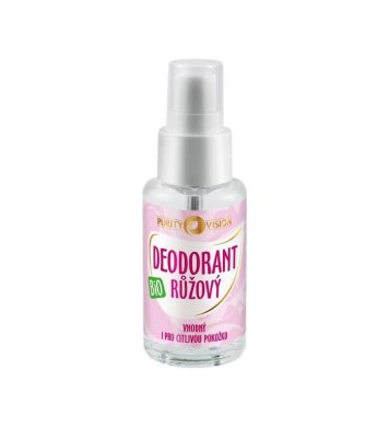 Purity Vision Růžový deodorant ve spreji BIO 50ml