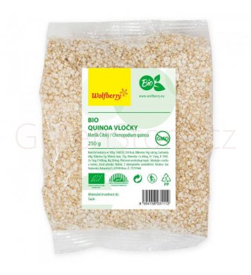 Quinoa vločky v BIO kvalitě 250g Wolfberry