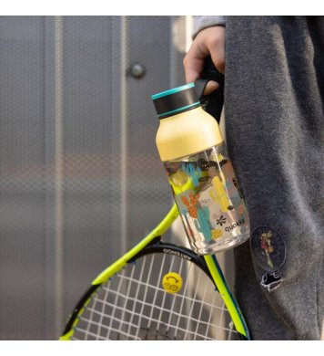 Quokka Dětská tritanová láhev Ice 430ml - kaktus 2
