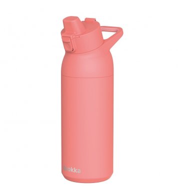 Quokka Nerezová láhev s pítkem Tide 700ml - broskvová