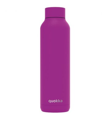 Quokka Nerezová láhev Solid Sleek 630ml - fialová
