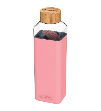 Quokka Skleněná láhev na vodu Storm 700ml - forest