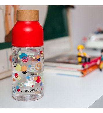 Quokka Tritanová láhev Ice 570ml - dots 2