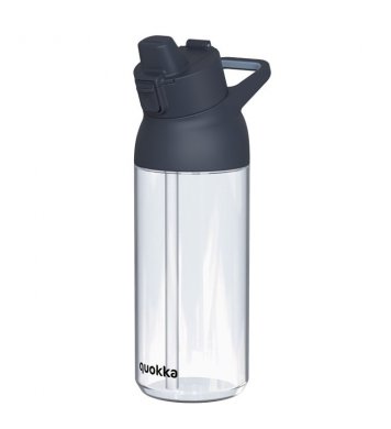 Quokka Tritanová láhev s pítkem Swift 785ml - černá