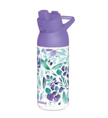 Quokka Tritanová láhev s pítkem Swift 785ml - violets