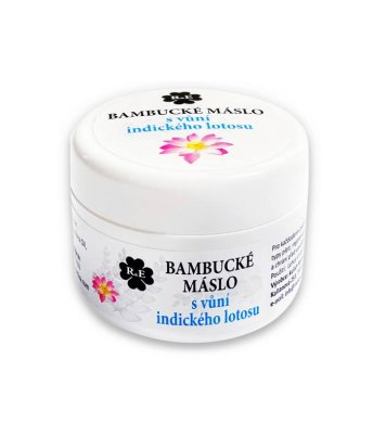 RaE Bambucké tělové máslo s vůní indického lotosu 30ml