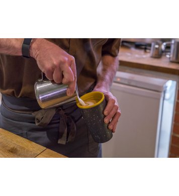 rCUP Kelímek 227ml - černá, žlutá circular cup 7