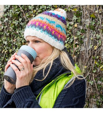 rCUP Kelímek 227ml - černá, žlutá circular cup 9