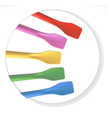 Refork EKO zmrzlinová lžička mix barev (500ks)