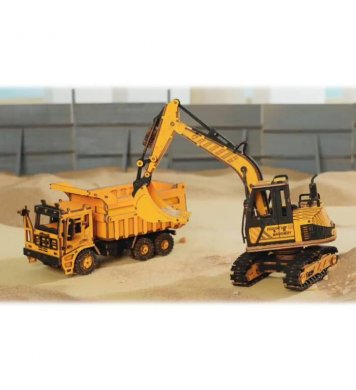 RoboTime Dětské dřevěné 3D puzzle