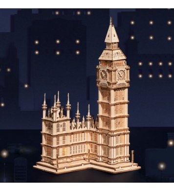 RoboTime dřevěné 3D puzzle Big Ben