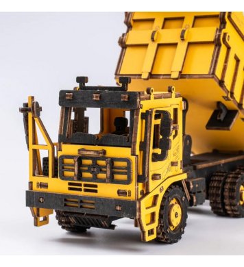 RoboTime dřevěné 3D puzzle nákladní auto