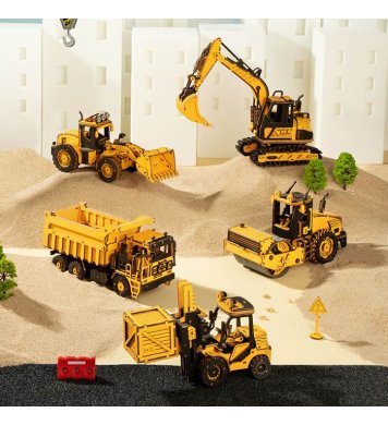 Dřevěné 3D puzzle motiv Nákladní auto