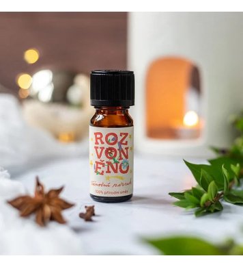 Rozvoněno Směs éterických olejů - Vánoční zázrak 10ml greenstore.cz