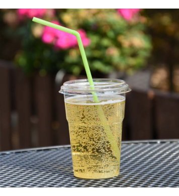 rPET Víčko rovné s otvorem ⌀95mm recykl (50ks) 2