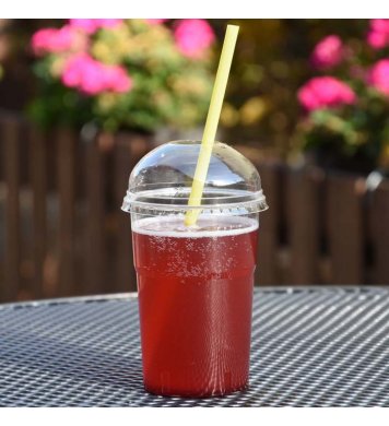 rPET Víčko vypouklé s otvorem ⌀95mm recykl (50ks) 3