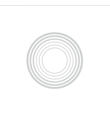 detail Samolepky na sklo proti ptákům 54ks - bílé kruhy 