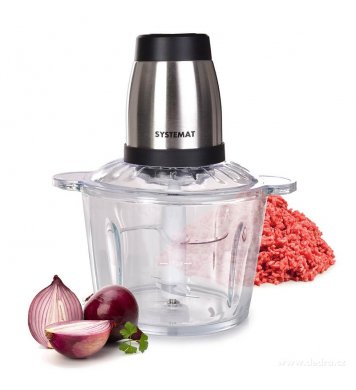 Multifunkční sekáček potravin - skleněná nádoba 2,5l