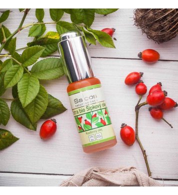 Šípkový olej lisovaný za studena extra BIO 20ml Saloos