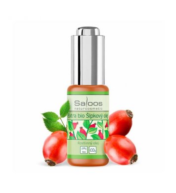 Šípkový olej lisovaný za studena extra BIO 20ml Saloos