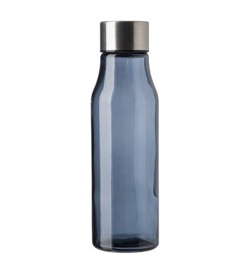 Skleněná láhev na vodu 500ml - černá