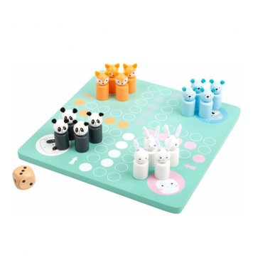 Small Foot Člověče nezlob se v pastelových barvách