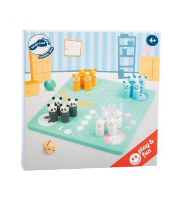 Small Foot Člověče nezlob se v pastelových barvách