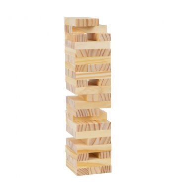 Small Foot Dřevěná hra Jenga natur