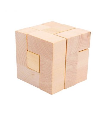 Small Foot Dřevěné hlavolamy set 4 ks