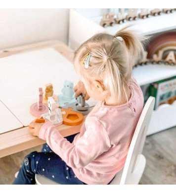 Small Foot Dřevěné vkládací puzzle zvířátka