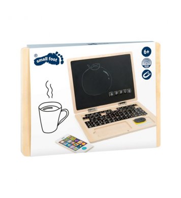 Small Foot Dřevěný notebook magnetický