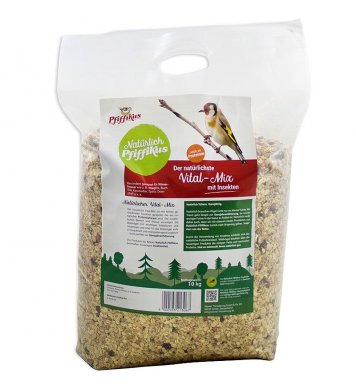 Směs krmení bez slupek Vital-Mix s hmyzem 10kg Pfiffikus