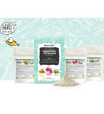 Sprchový gel a mýdlo v prášku Marakuja - pro přípravu 500ml gelu Step One 2