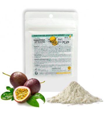 Sprchový gel a mýdlo v prášku Marakuja - pro přípravu 500ml gelu Step One