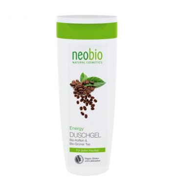 Sprchový gel Bio Kofein zelený čaj 250ml Neobio