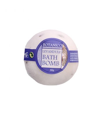 Šumivá bomba do koupele - levandule 50g Botanico