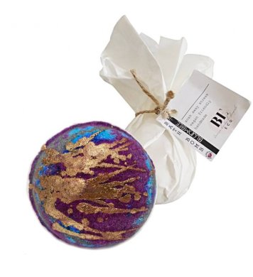 Šumivá bomba do koupele Luxury - galaxy 140g Bloombee