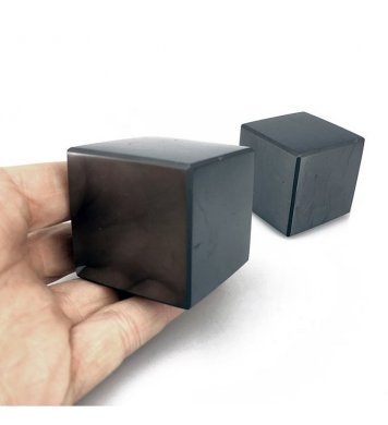 Šungitová krychle leštěná 4x4cm sungitstore