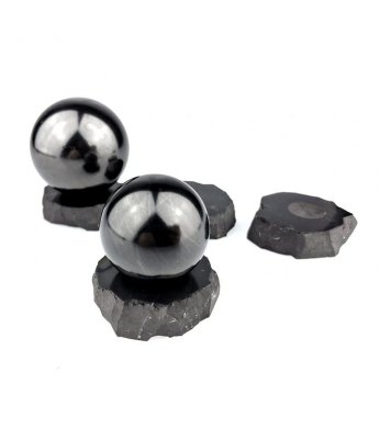 Šungitový podstavec pod kouli - malý na koule 4 - 6