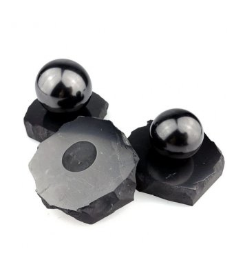 Šungitový podstavec pod kouli - střední sungitstore