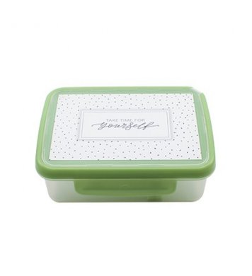 Svačinový box Zdravá sváča Scandi - olivový R B Mědílek 6