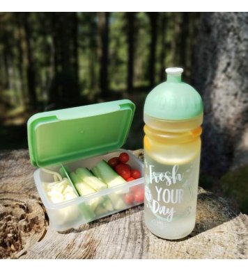 Svačinový box Zdravá sváča Scandi - olivový R B Mědílek 4