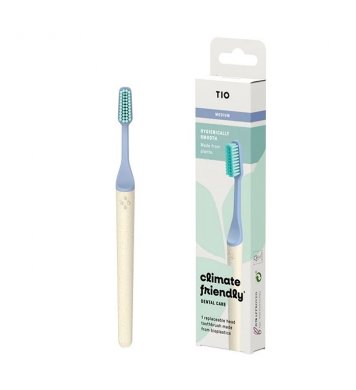 TIO ekologický řírodní Zubní kartáček medium - Arctic Punch