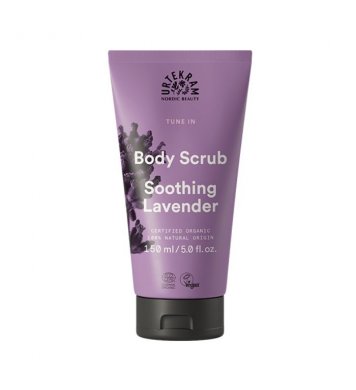 Urtekram Tělový peeling Zklidňující levandule 150ml BIO