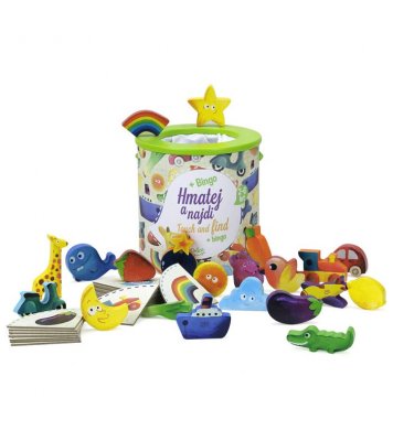 Vilac Dřevěná hra Hmatej a najdi