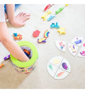 Vilac Dřevěná hra Hmatej a najdi